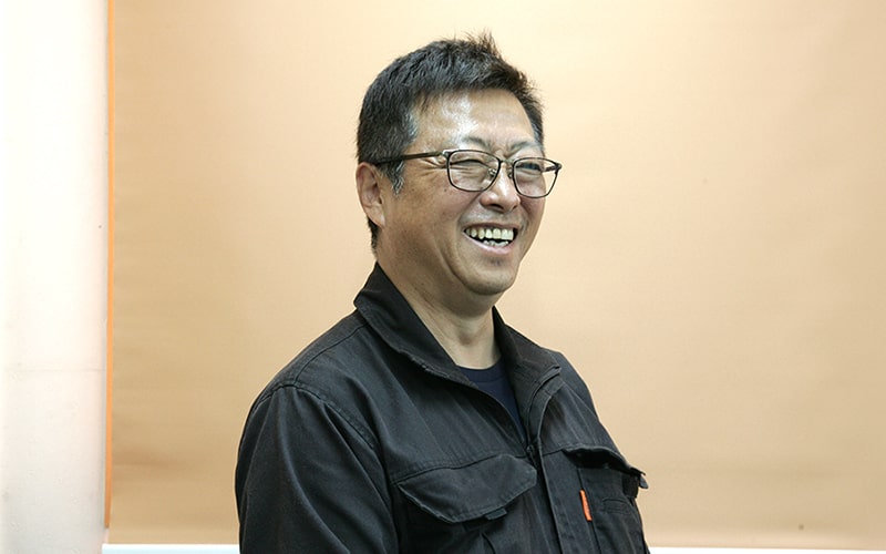社長近影
