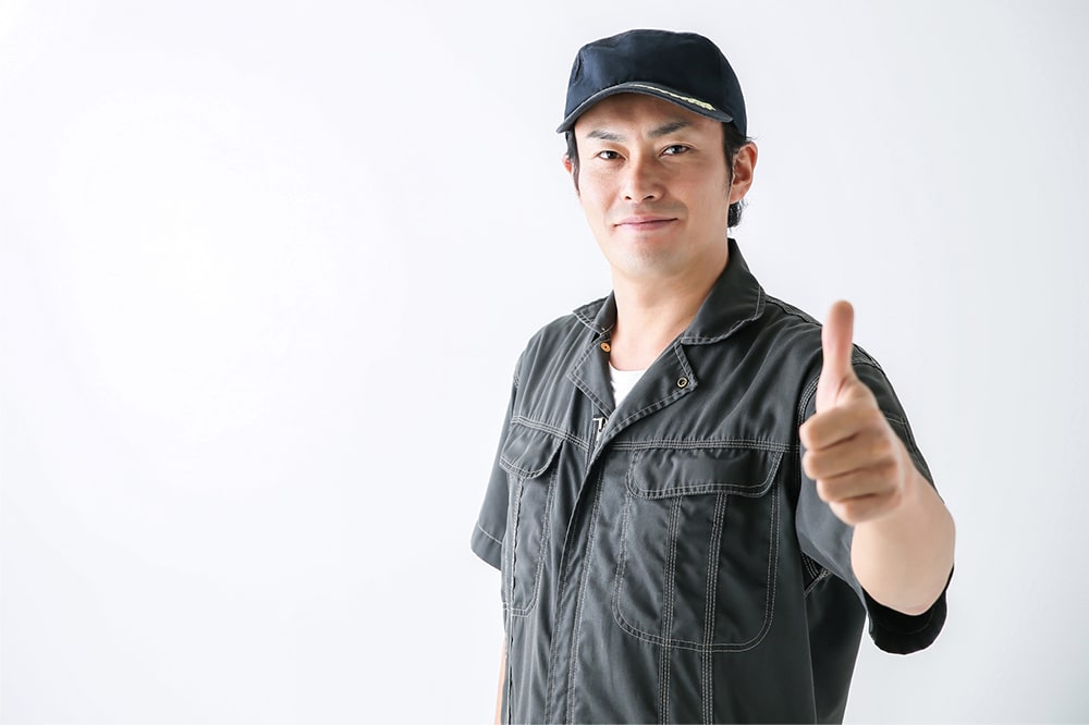確かな経験とすばやい作業で、充実のサービスをご提供します。